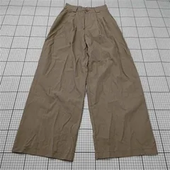 ◇ Θ バイムニール by muni:r ワイドパンツ ベージュ系 S レディース E  【1511120015878】