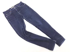 LEVI'S リーバイス 裏起毛 テーパード デニムパンツ size26/紺 ◇■ レディース