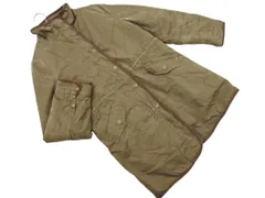 HUMAN WOMAN ヒューマンウーマン パイピング ライナー付き モッズ コート sizeM/カーキ ◇■ レディース