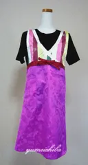 店舗用ユニフォーム 韓国Vセットン　ラベンダー■epron-12-s【ギフト】【お土産】