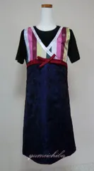 店舗用ユニフォーム 韓国Vセットン　紺■epron-11-s【ギフト】【お土産】