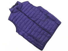UNIQLO ユニクロ ダウンベスト sizeL/紺 ◇■ メンズ
