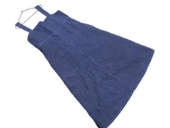 Rope Picnic ロペピクニック ジャンパー デニムスカート size38/紺 ■■ レディース