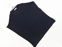a.v.v アーヴェヴェ ニット ベスト sizeM/紺 ◇■ レディース