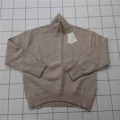 ◇ ⊇ 未使用 ドゥーラドゥーラ Doula Doula タートルネックニット モカベージュ F レディース E  【1511120017087】