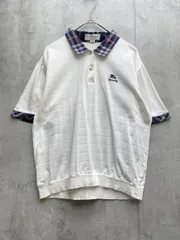 Burberry'ｓ バーバリーズ ポロシャツ sizeL/白 ■◆レディース