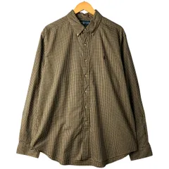 古着 ラルフローレン Ralph Lauren CLASSIC FIT ギンガムチェック 長袖 ボタンダウンチェックシャツ メンズXL相当/eaa597072
