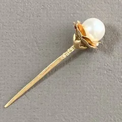 韓国コチNo143一輪の花かんざし■cochi-143-s【かわいい】【かんざし】【簪】【ヘア飾り】【真珠風】【パール風】