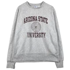 古着 チャンピオン Champion REVERSE WEAVE リバースウィーブ 3連プリント カレッジスウェットシャツ トレーナー メンズL相当/eaa605190