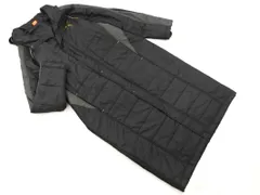 PUMA プーマ ロゴ 中綿 フーディー コート sizeL/黒 ◇■ メンズ