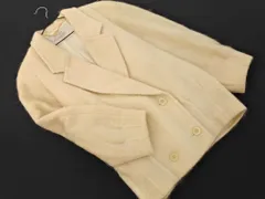 CORDIER コルディア ウール混 ダブル コート size9/アイボリー ◇■ レディース