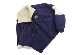 tommy jeans トミージーンズ リバーシブル ボア ブルゾン ジャケット sizeM/紺 ◇■ レディース