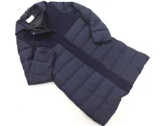MAYSON GREY メイソングレイ フード 付き ダウン コート size1/紺 ◆■ レディース