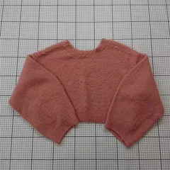 ◇ ⊇ ミスティック mystic モヘア混ショート丈ニットピンク系 レディース F E  【1511120017315】