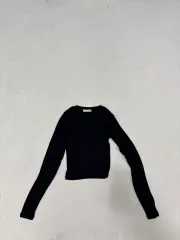 (実寸確認) ArdeaFantaisie ラウンド チーズ 長袖Tシャツ 1226-1