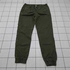 ◇ Θ ザラ ZARA ジョガーパンツ カーキ系 Sサイズ レディース E  【1511120017636】