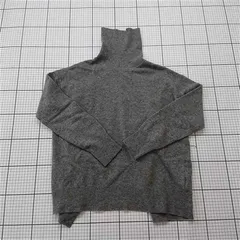 ◇ ⊇ スローブイエナ SLOBE IENA タートルネックウールカシミヤニット グレー系 M レディース E  【1511120020193】