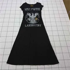 COOLA TIQUES クーラティクス ワンピース レース 刺繍 ロゴ 黒 COOLA | クーラ