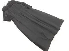 merlot メルロー plus 結婚式二次会 ドレス ワンピース 黒 ■■ レディース