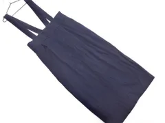 SM2 サマンサモスモス ロング スリット ジャンパー スカート sizeM/紺 ■■ レディース