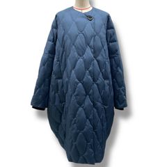 美品］HYKE キルティングライナーコート オリーブドラブ サイズ1