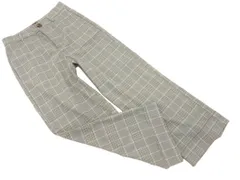ZARA ザラ グレンチェック ワイド パンツ sizeS/グレー ■■ レディース