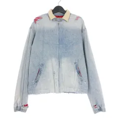バスケットケース Basketcase Distressed Padded Denim Jacket デニム