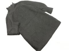 vis a vis ビザビ タートルネック チュニック ニット ワンピース sizeF/グレー ◇■ レディース