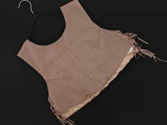 Kastane カスタネ スウェード調 ベスト sizeF/ベージュ ◇■ レディース