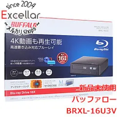 2026年最新】バッファロー ブルーレイドライブ brxl-16u3vの人気