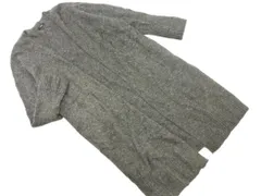 N. エヌ ナチュラルビューティーベーシック ウール混 ロング カーディガン sizeM/グレー ◇■ レディース