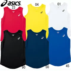 アシックス asics MSランニングシャツ レディース 陸上 レディースランシャツ 16SS (XT2034)、01ホワイト
