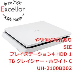 [bn:4] SONY　プレイステーション4 1TB ホワイト　CUH-2100BB02　コントローラーなし