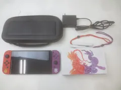  中古品 ゲーム Nintendo switch ニンテンドースイッチ 本体 HEG-001 有機ELモデル スカーレット・バイオレットエディション