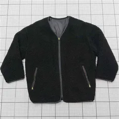 ◇ ⊇ ユナイテッドアローズ UNITED ARROWS ボアリバーシブルジャケット ブラック系 レディース 36 E  【1512010000974】