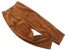 SM2 サマンサモスモス コーデュロイ イージー パンツ sizeF/茶 ◇■ レディース