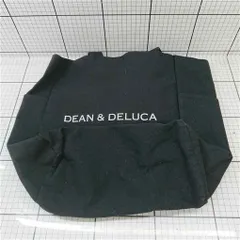 ◇ Θ ディーンアンドデルーカ DEAN & DELUCA トートバッグ ブラック系 男女兼用 E  【1512010002282】