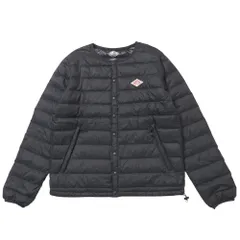 Danton ダントン ダウンジャケット サイズ34 中綿ジャケット ノーカラー ロゴワッペン ブランド古着【中古】20251226/RA6952