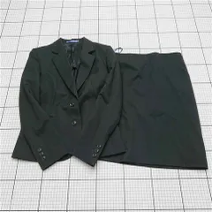 ◇ Θ レミュー LES MUES Femme G151L650-1 ブラック系 スカートスーツ S レディース レディース E  【1512010007799】