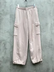 UNIQLO ユニクロ 241-467384 スウェット カーゴ パンツ sizeM/ピンク ■■レディース