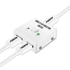 【4K安定版】HDMI切替器4K60HZhdmiVer2.0セレクター1入力2出力/2入力1出力双方向HDCP2.2手動切り替えPS4ProDVDプレーヤーHDTV対応