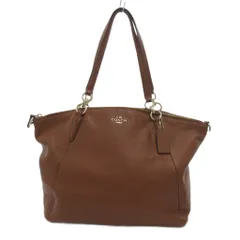 コーチ COACH トートバッグ ハンドバッグ ケルシー サッチェル 茶 ブラウン F36591 /BS