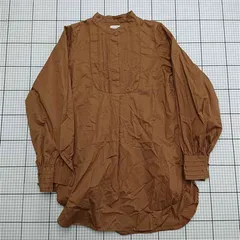 ◇ ⊇ アングリッド Ungrid バンドカラーブラウス F ブラウン系 レディース E  【1512010015787】