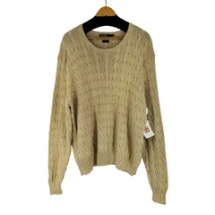 ポロバイラルフローレン Polo by RALPH LAUREN コットン ケーブルニット メンズ import：XL 