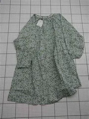 ◇ ⊂ セラフ Seraph S117012 花柄ワンピース グレー系 130 キッズ E  【1512020000056】