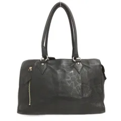 ヴィヴィアンウエストウッド Vivienne Westwood ショルダーバッグ ボストン 肩掛け レザー オーブ 型押し 黒 ブラック