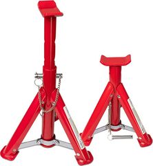 Donext 잭 스탠드 잭업 2t 2개 세트 높이 4단계 조정 최저위 240mm/최고위 360mm 컴팩트 안전 핀 부착(접이식-2t)