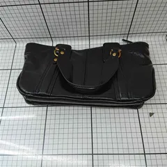 ◇ Θ ザラ ZARA レザー調 2WAYハンドバッグ ブラック系 レディース E  【1512020001480】