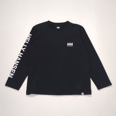 ジュニア Tシャツ 長袖 HJ32256 K ブラック 150cm