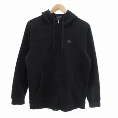 アンダーアーマー UNDER ARMOUR UAライバルフリースフルジップフーディー パーカー ジップアップ L 紺 ネイビー /UO